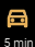 5 minutes driving distance