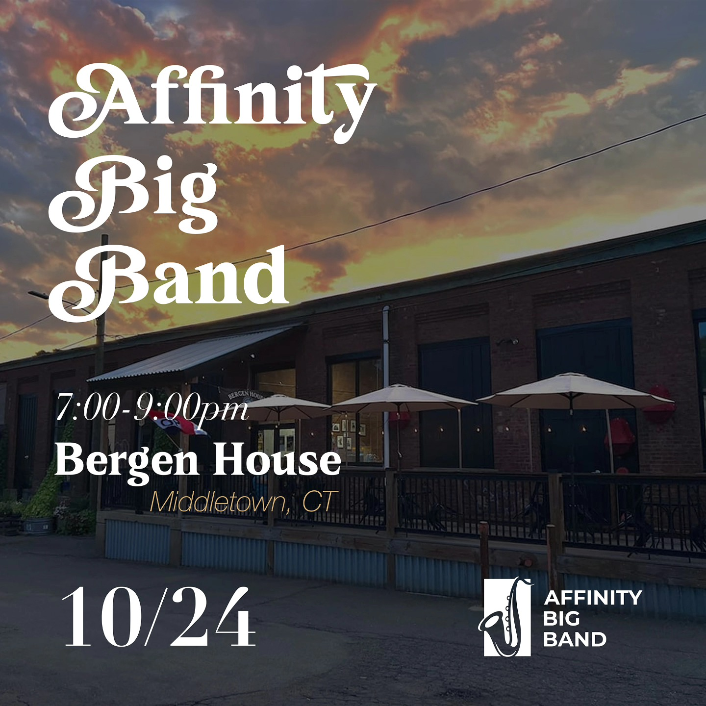 Affinity Big Band Oct. 24, 2024