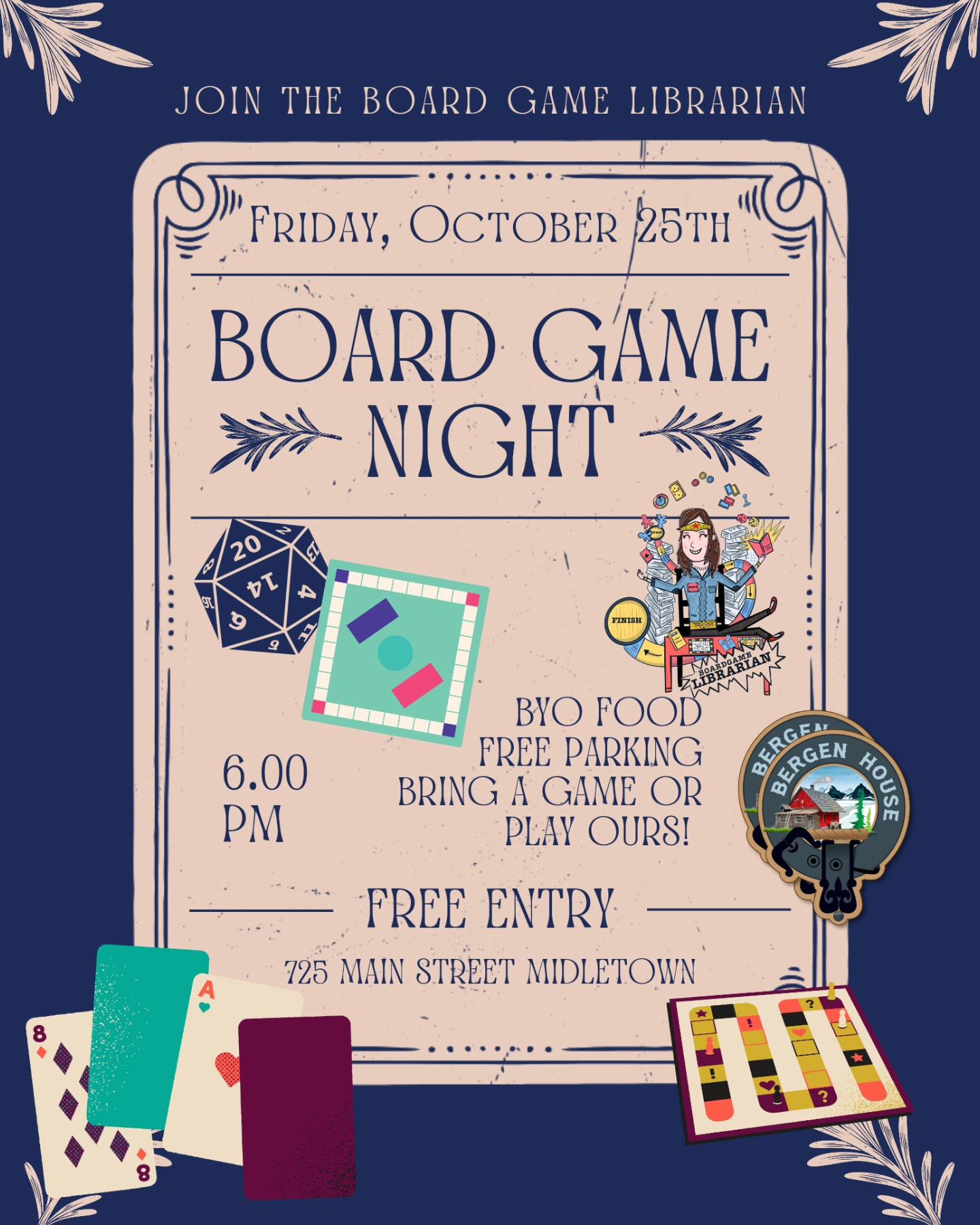 Spooky Board Game Night Oct. 25, 2024
