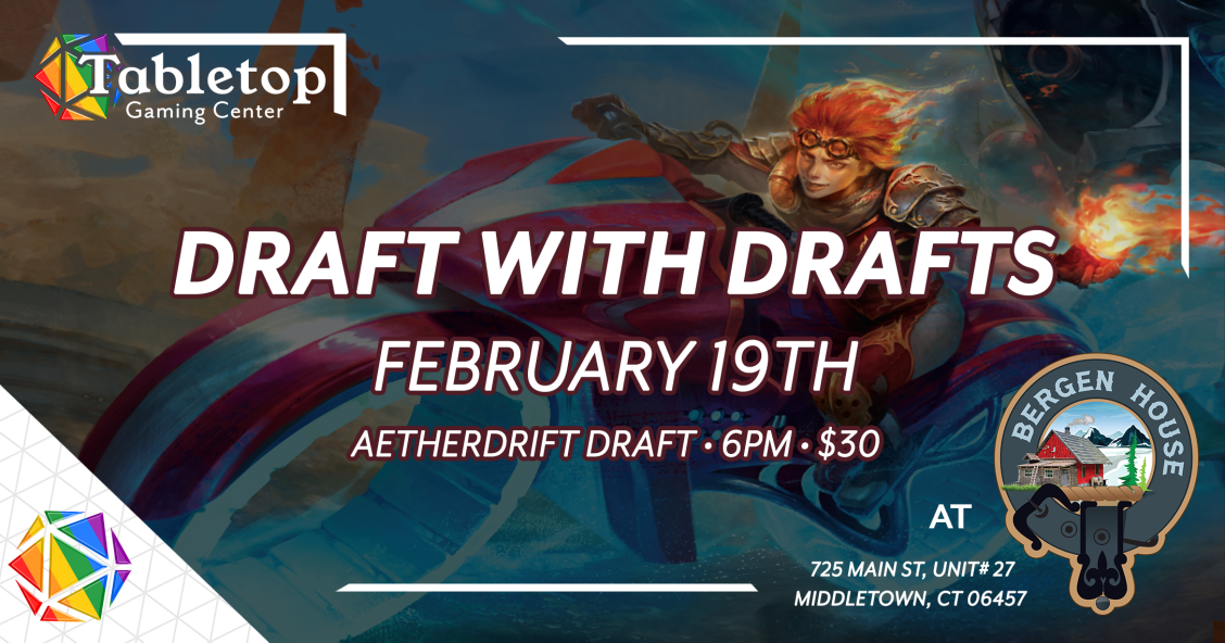 Aetherdrift Magic the Gathering Draft Feb. 19, 2025