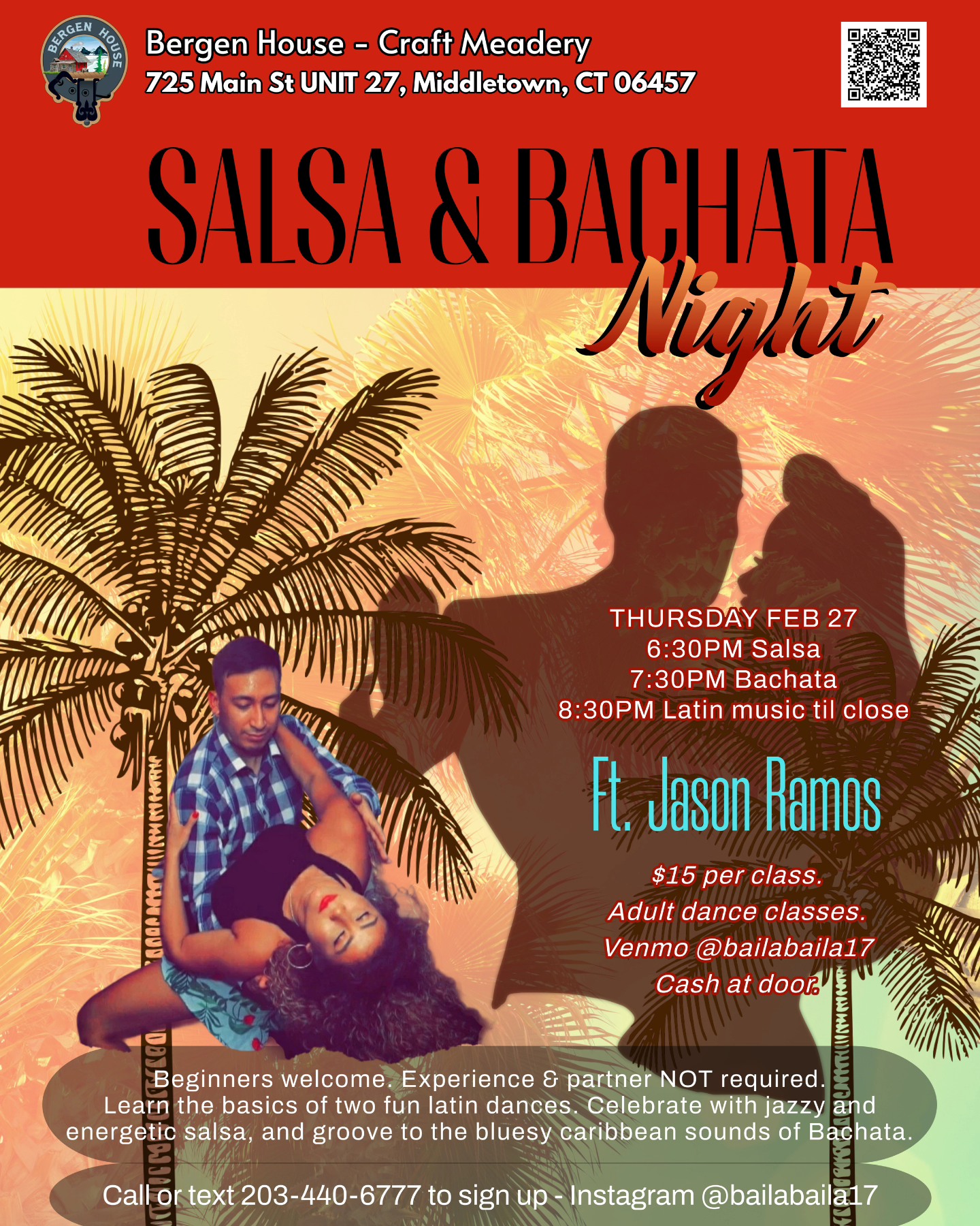 Salsa and Bachata Feb. 27, 2025
